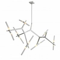 подвесная люстра st luce laconicita sl947.502.14 белая в Чебоксарах