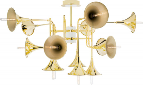 люстра music horn fg золото в Чебоксарах