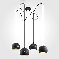 подвесная люстра tk lighting 2221 yoda black orbit в Чебоксарах