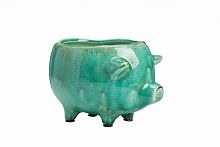 цветочный горшок pig planter голубой в Чебоксарах