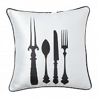 подушка со столовыми приборами tableware white в Чебоксарах