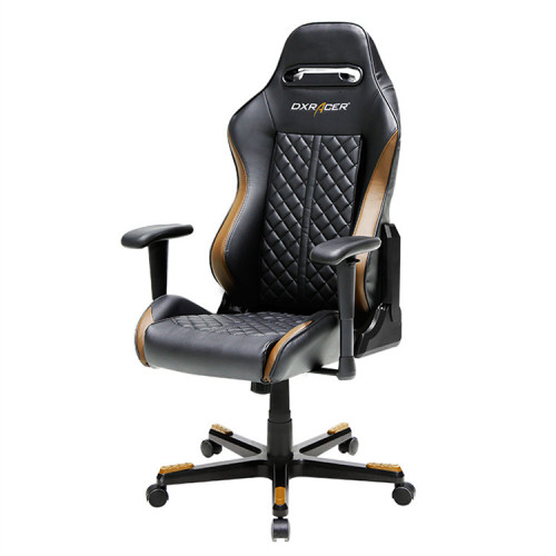 кресло геймерское dxracer черно-коричневое в Чебоксарах