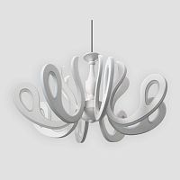 потолочная светодиодная люстра ambrella light orbital classic fk82/8 wh 504w d820 в Чебоксарах