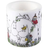 свеча большая moomin счастливое семейство, 8 см в Чебоксарах