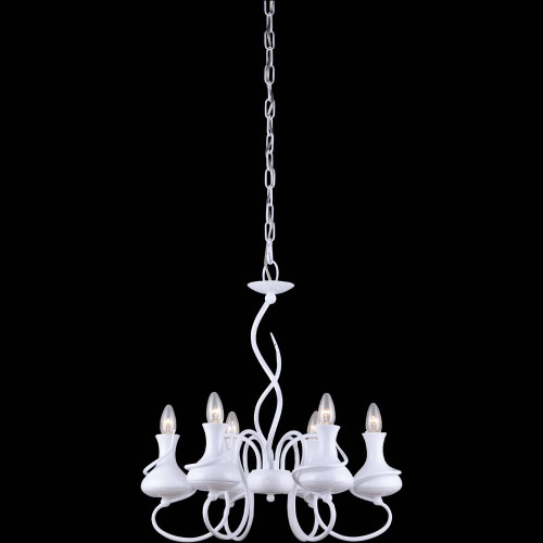 подвесная люстра arte lamp servizio a6819lm-6wh в Чебоксарах