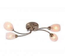 потолочная люстра idlamp carmina 201/4pf-oldbronze в Чебоксарах