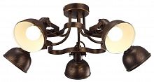 потолочная люстра arte lamp martin a5216pl-5br в Чебоксарах