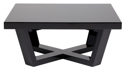 стол журнальный oak black varnish чёрный, лак в Чебоксарах
