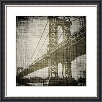 постер с паспарту в раме bridges of new york в Чебоксарах