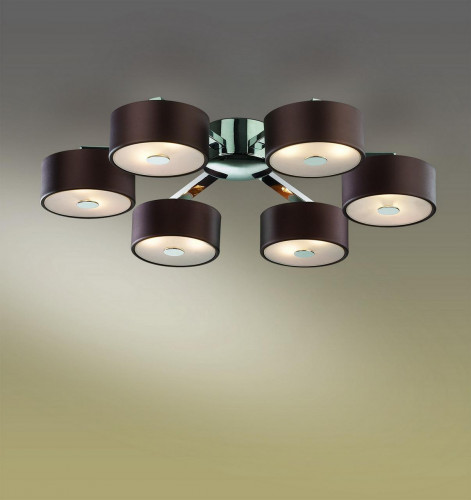потолочная люстра odeon light salar 2047/12c в Чебоксарах
