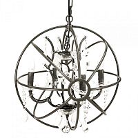 люстра foucault's orb crystal (47*47*64) коричневая в Чебоксарах