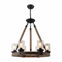 подвесная люстра arte lamp a1693sp-6br в Чебоксарах