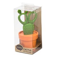 ножницы cactus с держателем, оранжевые с зеленым в Чебоксарах