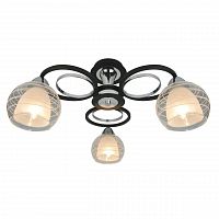 потолочная люстра arte lamp ginevra a1604pl-3bk в Чебоксарах