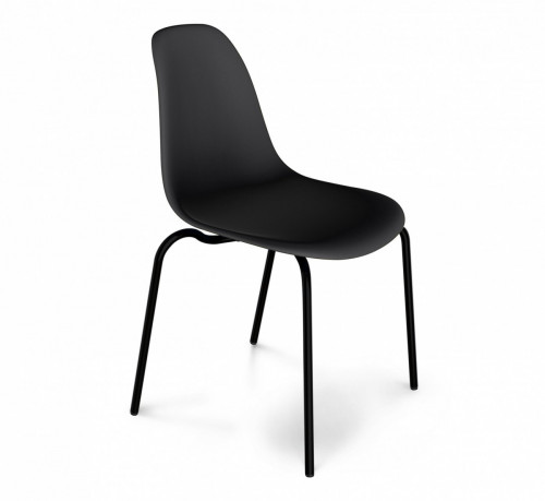 стул dsr черный s30 (eames style) в Чебоксарах