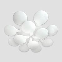 потолочная светодиодная люстра ambrella light orbital cloud fc26/12 wh 432w d1140 в Чебоксарах