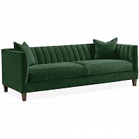 диван penelope sofa прямой зеленый в Чебоксарах