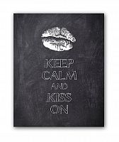 постер keep calm and kiss а4 в Чебоксарах