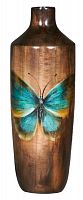 ваза настольная fresco turquoise butterfly в Чебоксарах