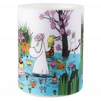 свеча большая moomin на пруду, 8 см в Чебоксарах