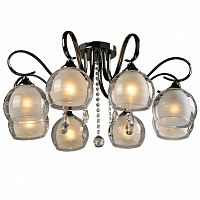 потолочная люстра idlamp merinella 877/8pf-darkchrome в Чебоксарах