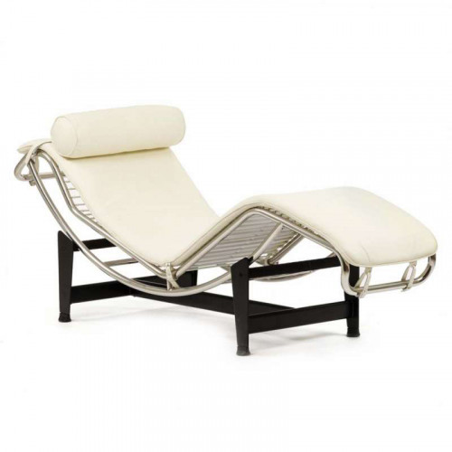 шезлонг lc4 белый в Чебоксарах