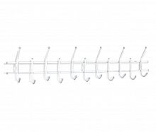 вешалка настенная standart 11 бело-серая в Чебоксарах