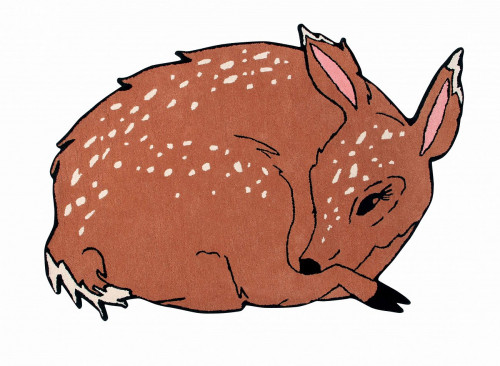 ковер шерстяной олененок the deer в Чебоксарах
