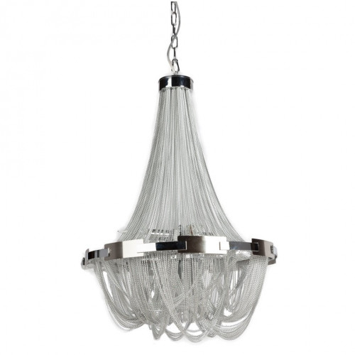 люстра firenzo серебро, прозрачная в Чебоксарах