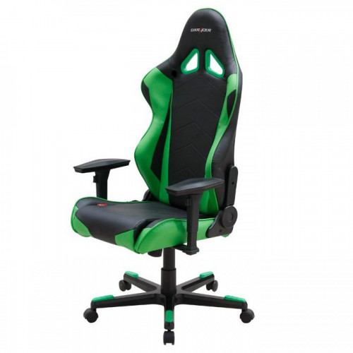 кресло геймерское dxracer racing черно-зеленое в Чебоксарах