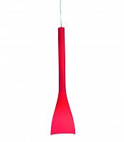 подвесной светильник ideal lux flut sp1 small rosso в Чебоксарах