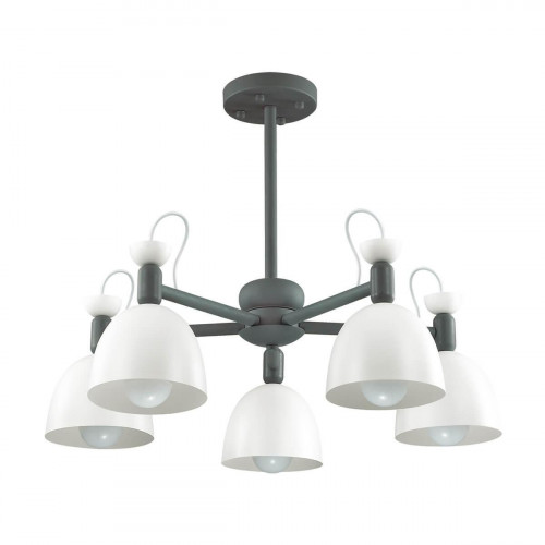 потолочная люстра lumion fiona 3687/5c белая в Чебоксарах
