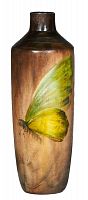 ваза настольная fresco yellow butterfly в Чебоксарах