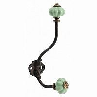 настенный декоративный крючок knobs зеленый в Чебоксарах
